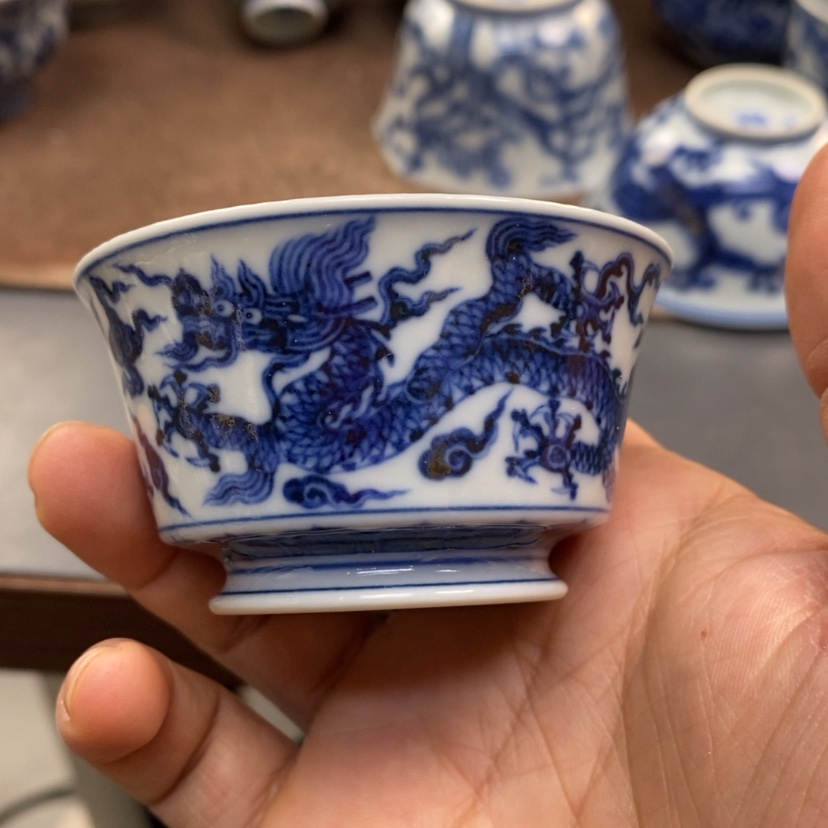 【闪购商品】景德镇青花主人杯