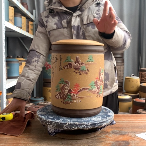 紫砂茶叶罐茶叶罐