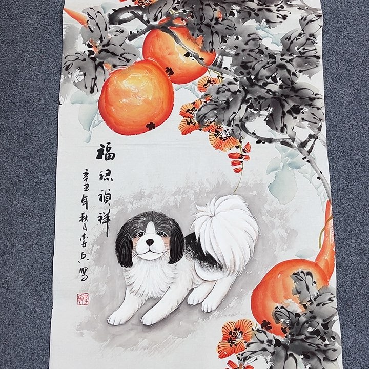 国画手绘画作品真好看