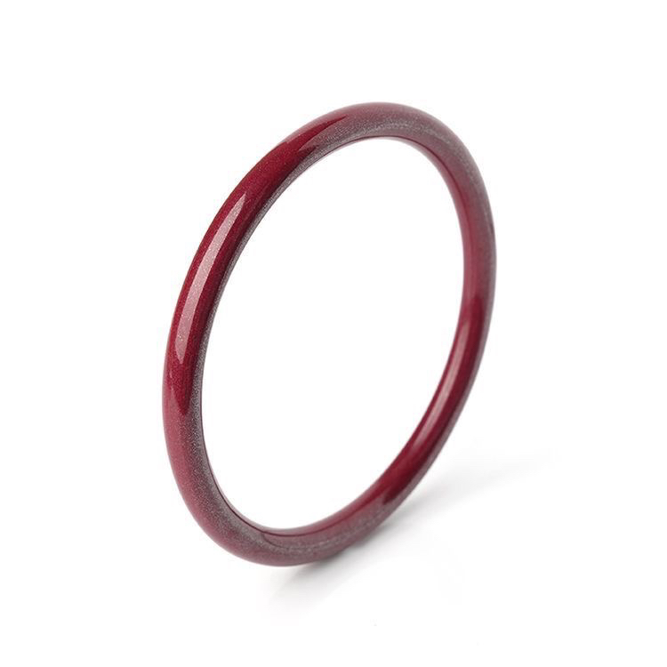 非金属亚克力手链 紫金砂款细圆条时尚饰品