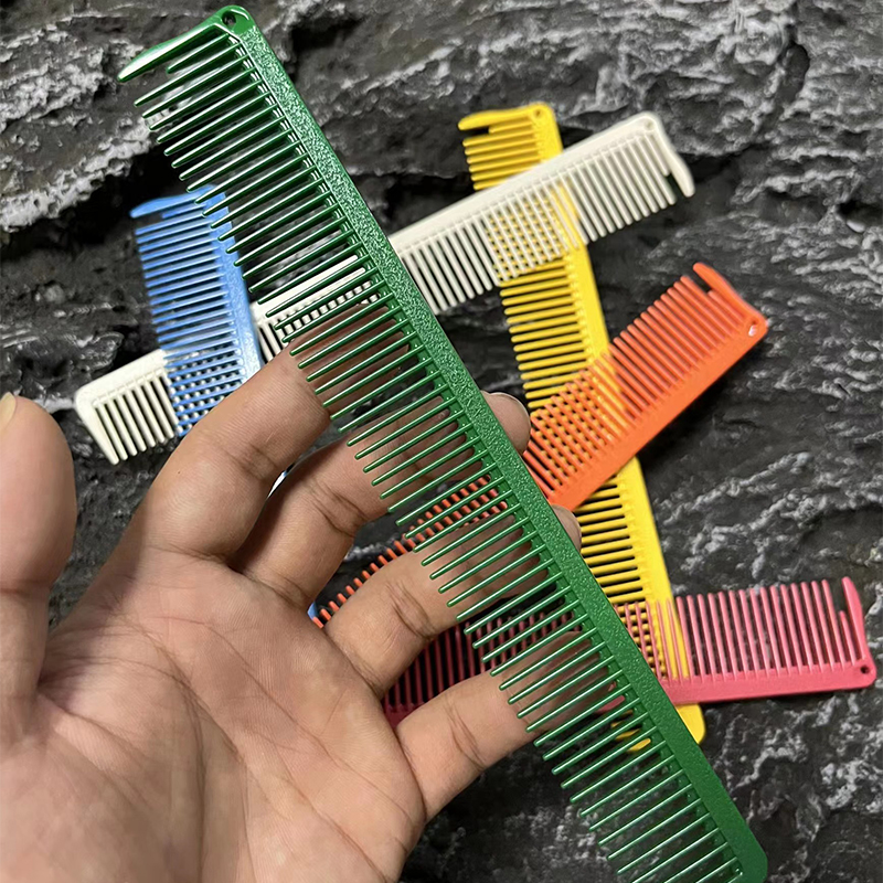 日本进口裁发梳宽齿SA.KA硅胶梳K-4T理发师 发型师 