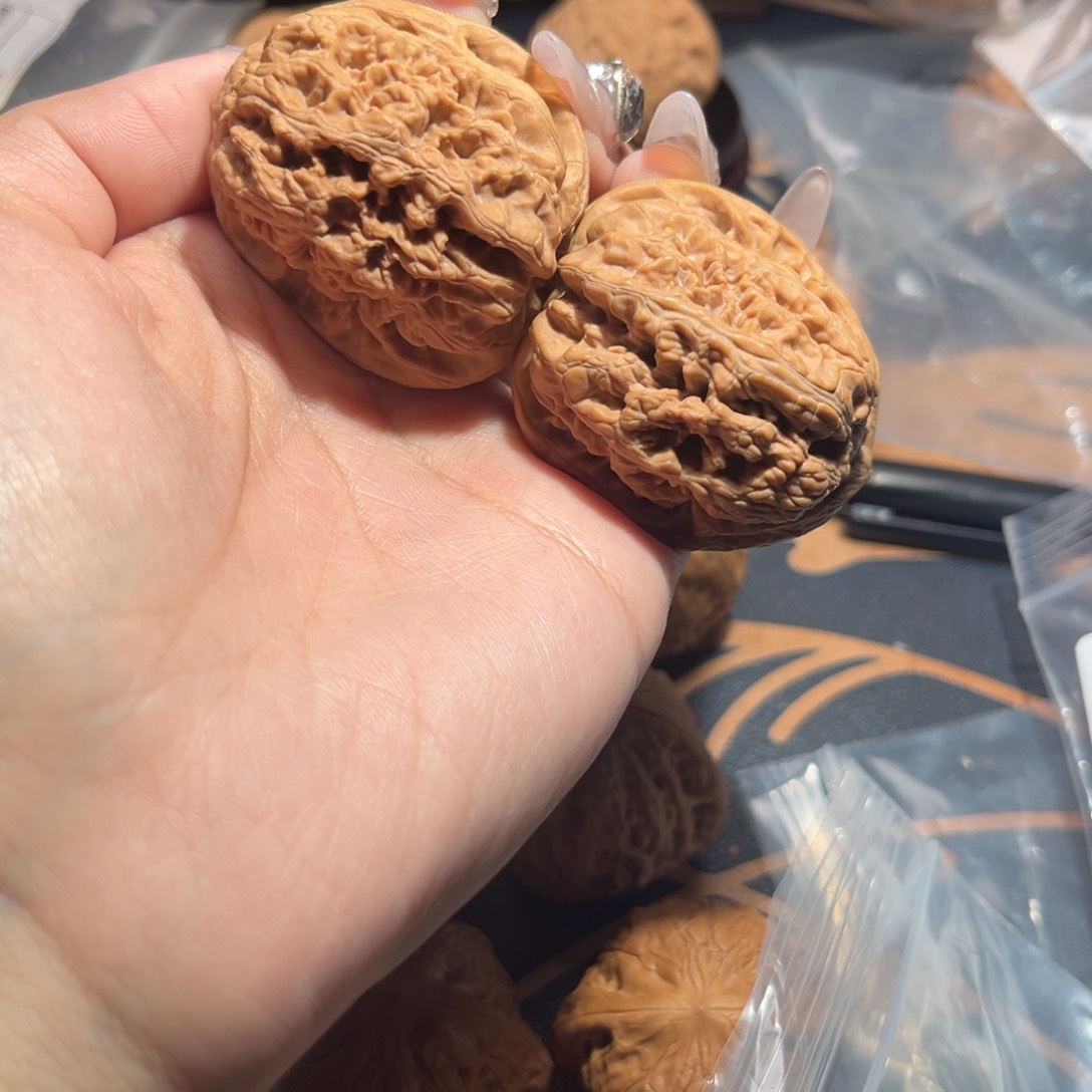 文玩核桃吊坠偶***辉将军40