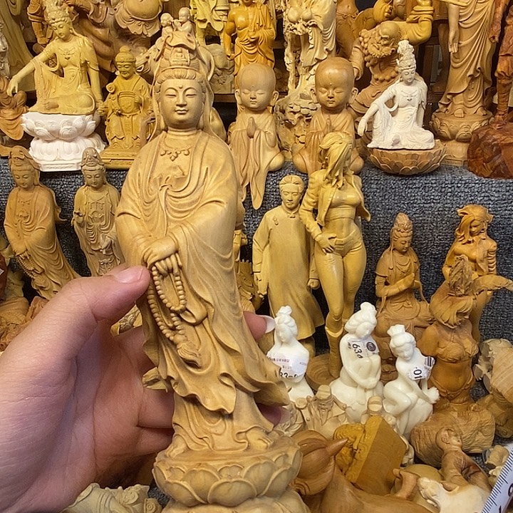 黄杨木黄杨木小叶瑕疵观音