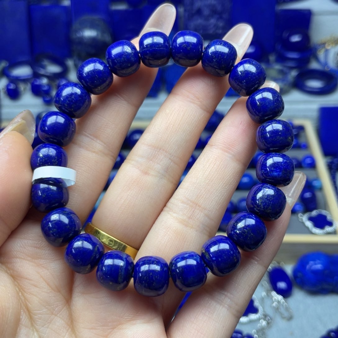 青金石10+老型手串未镶嵌