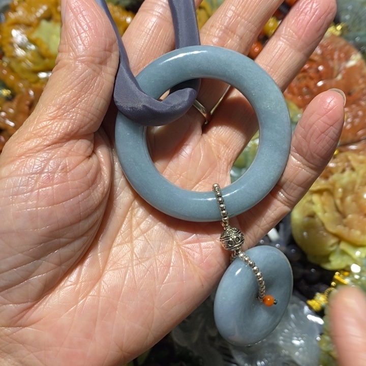 岫玉岫玉吊坠未镶嵌