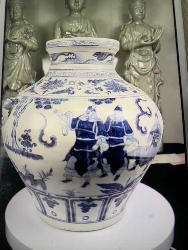 海捞瓷 虎头罐瓶