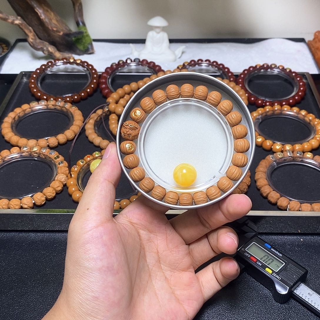 猴头核桃手串大圣精工土豪尺寸11左右全品19号