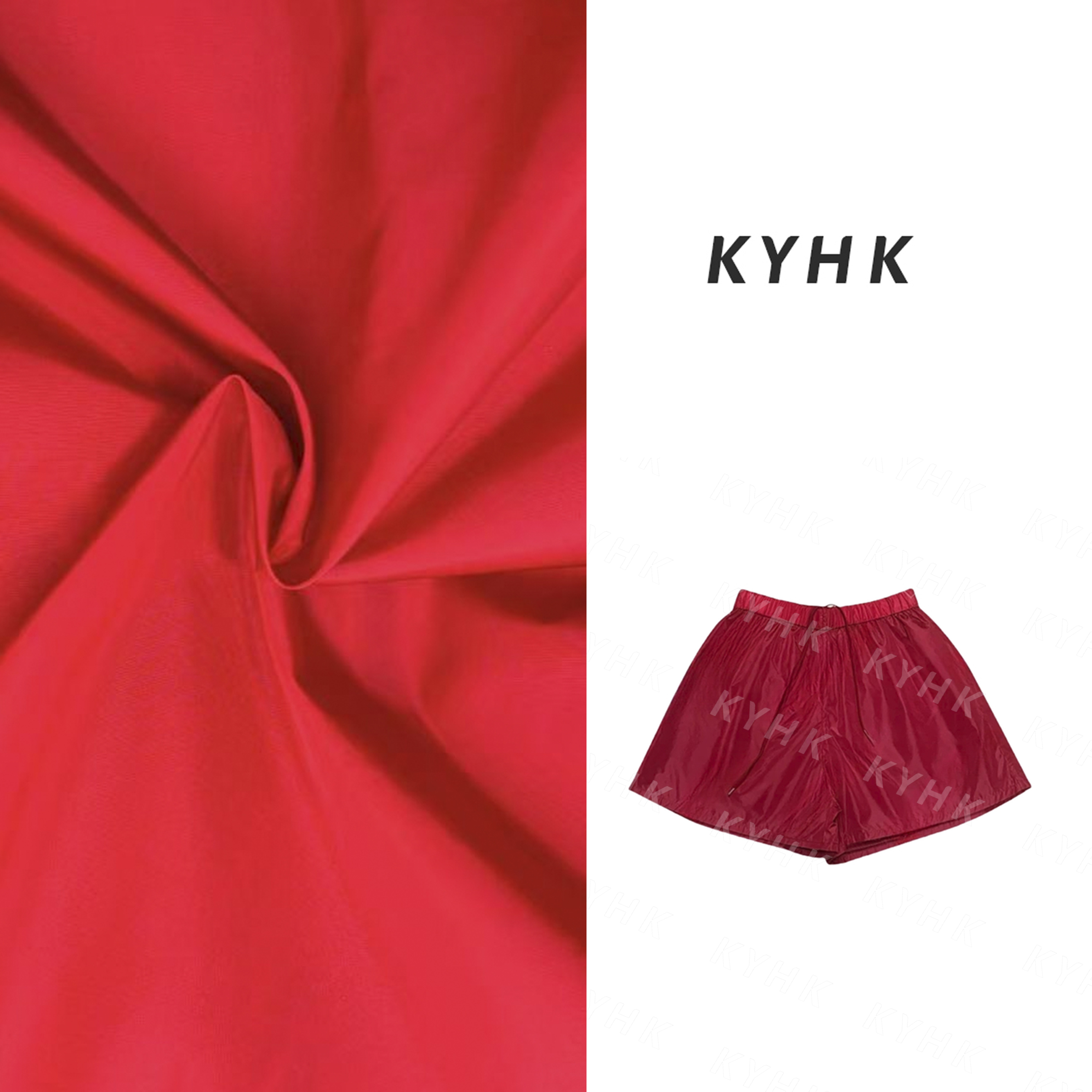 KYHK抽绳松紧腰运动沙滩裤短裤250258