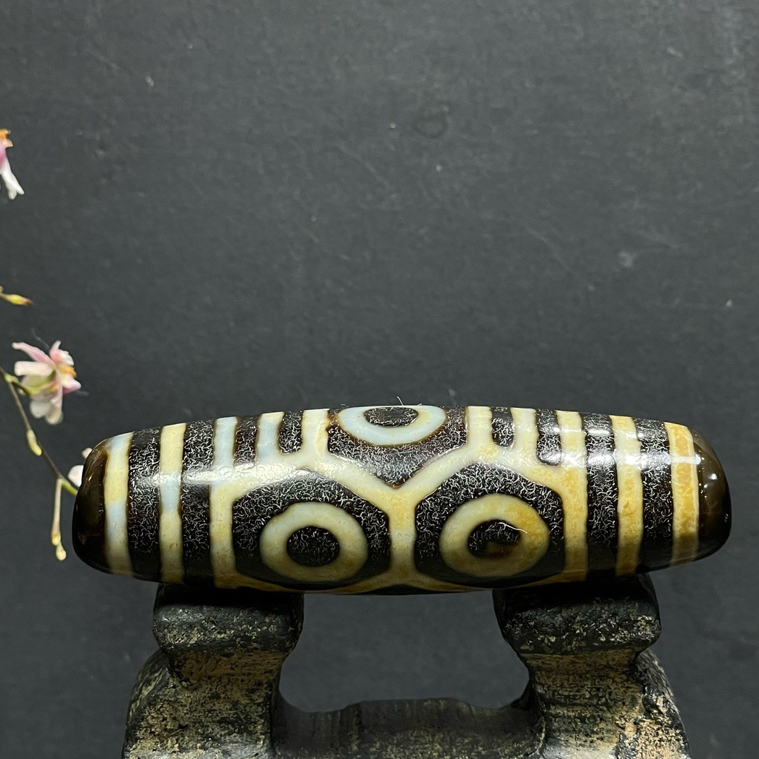 藏传黑金刚佛六眼 龙六眼珠珠 大尺寸