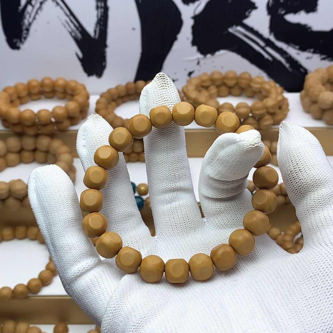 猴头核桃吊坠泽*栖微瑕款六方46.6