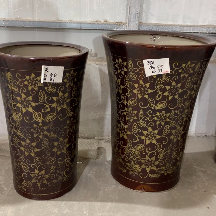 【闪购商品】红陶高温陶瓷花盆默认瑕疵
