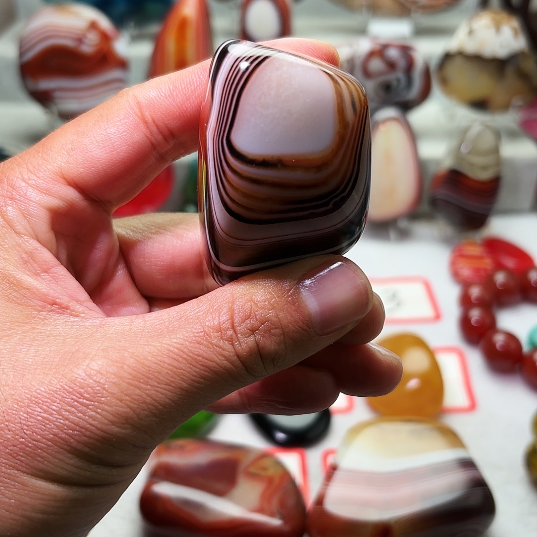 玛瑙/玉髓未镶嵌颈饰