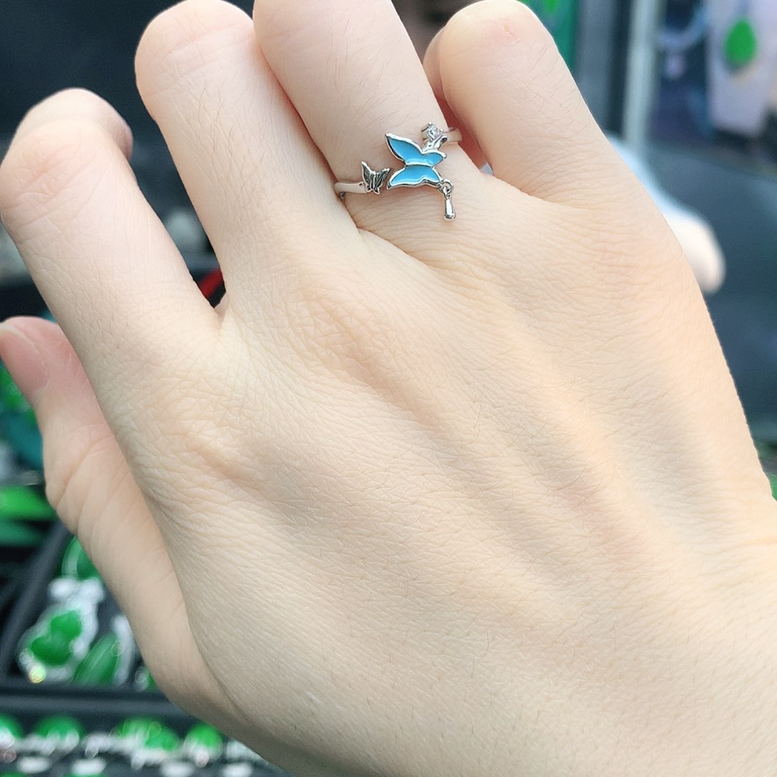 银S925镶嵌戒指玛瑙/玉髓