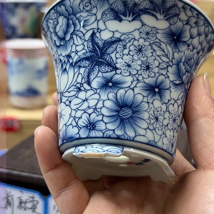 海*手工手绘陶瓷内口高