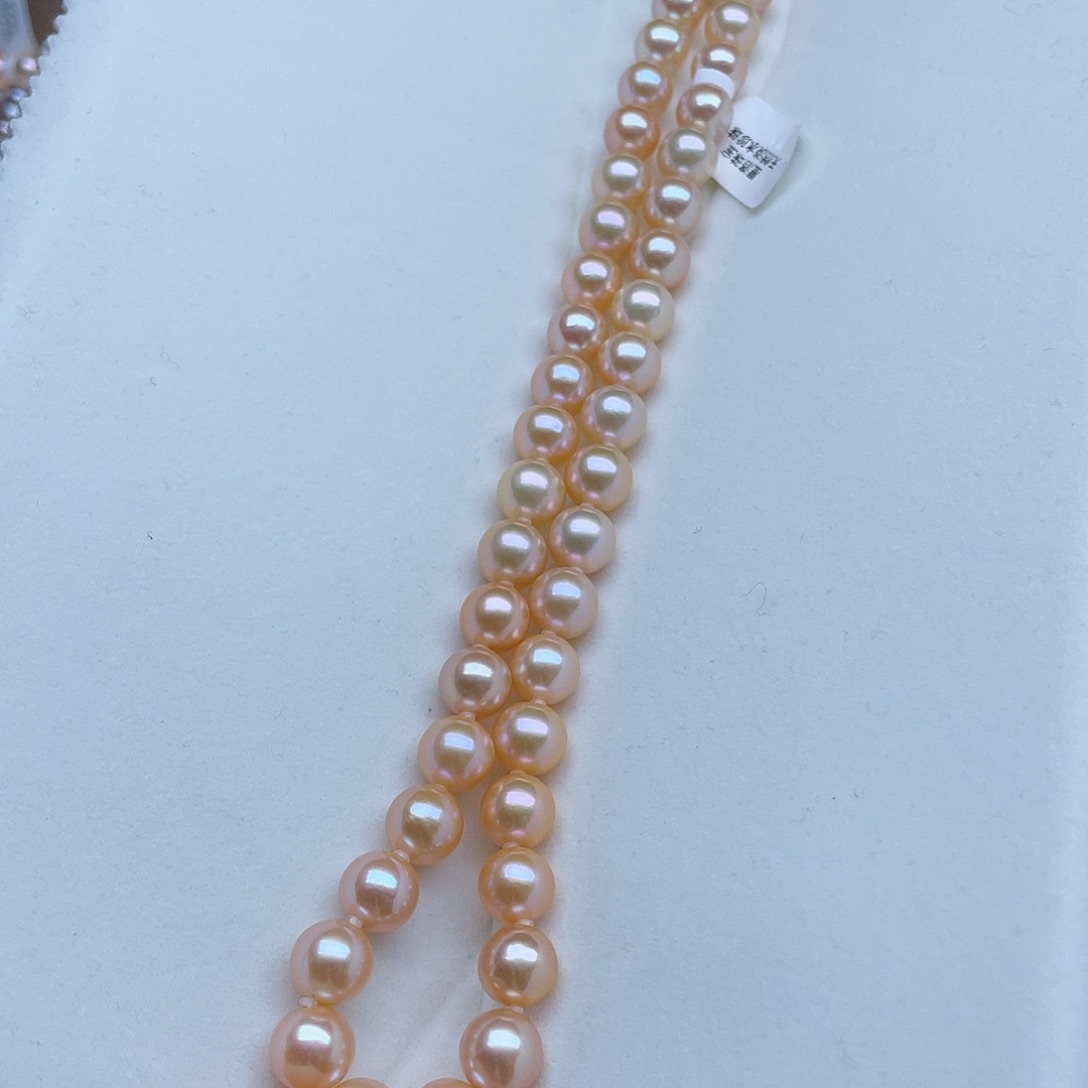 淡水珍珠颈饰银S925镶嵌