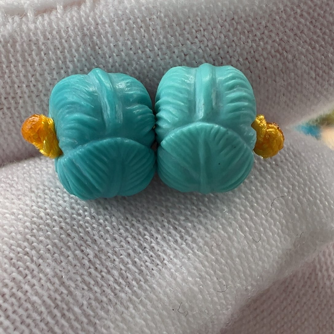 未镶嵌绿松石配饰8.6mm