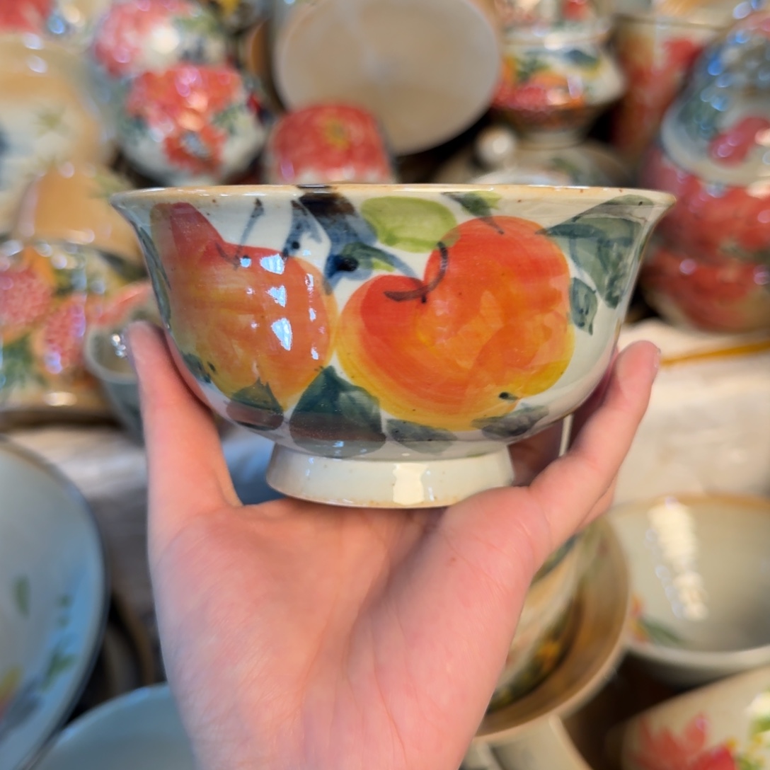 瓷片景德镇陶瓷手工手绘