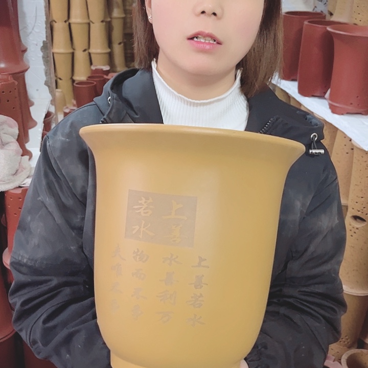 紫砂花盆宜兴紫砂花盆