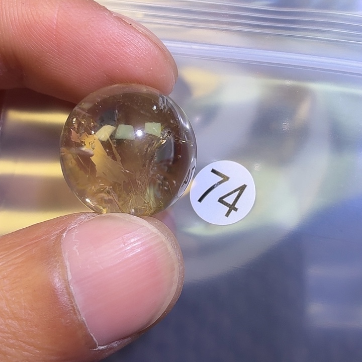 水晶未镶嵌吊坠(不含链)