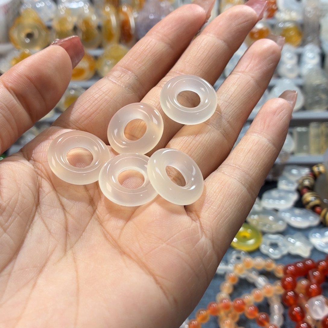 玛瑙/玉髓未镶嵌吊坠(不含链)