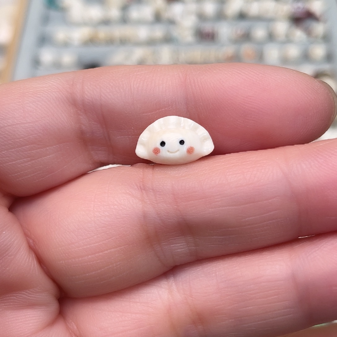 猛犸象牙手串/手链/手镯花饺子