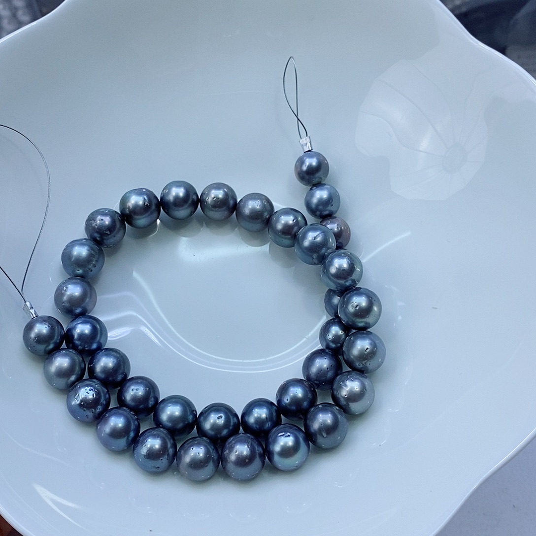 海水珍珠颈饰银S925镶嵌