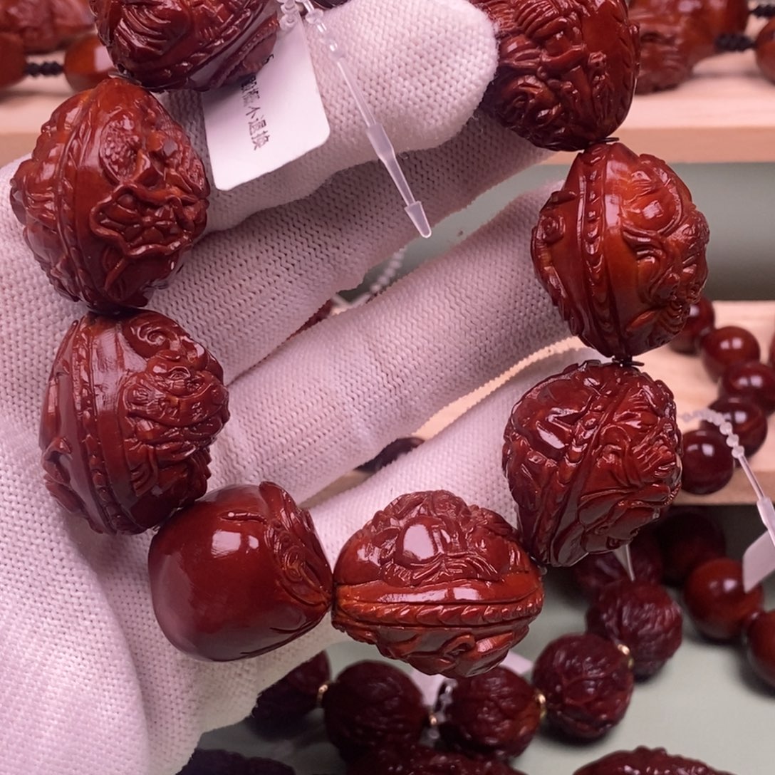 枕***云木质橄榄核回血直播间