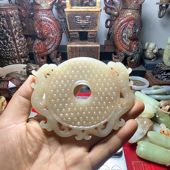 和田玉挂件未镶嵌