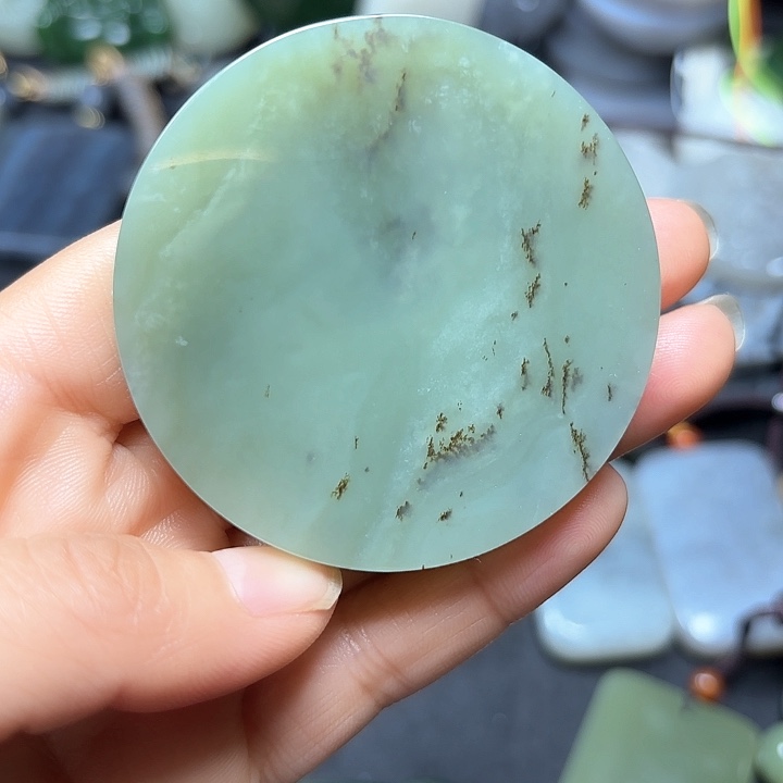 和田玉珠宝半成品未镶嵌