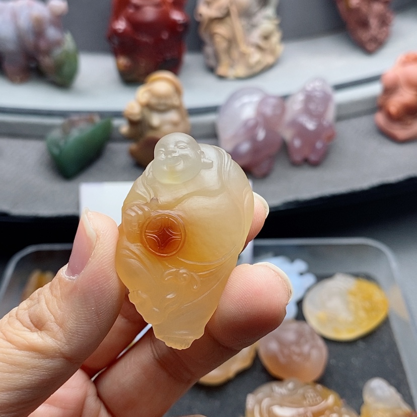 【闪购商品】未镶嵌吊坠定制玛瑙