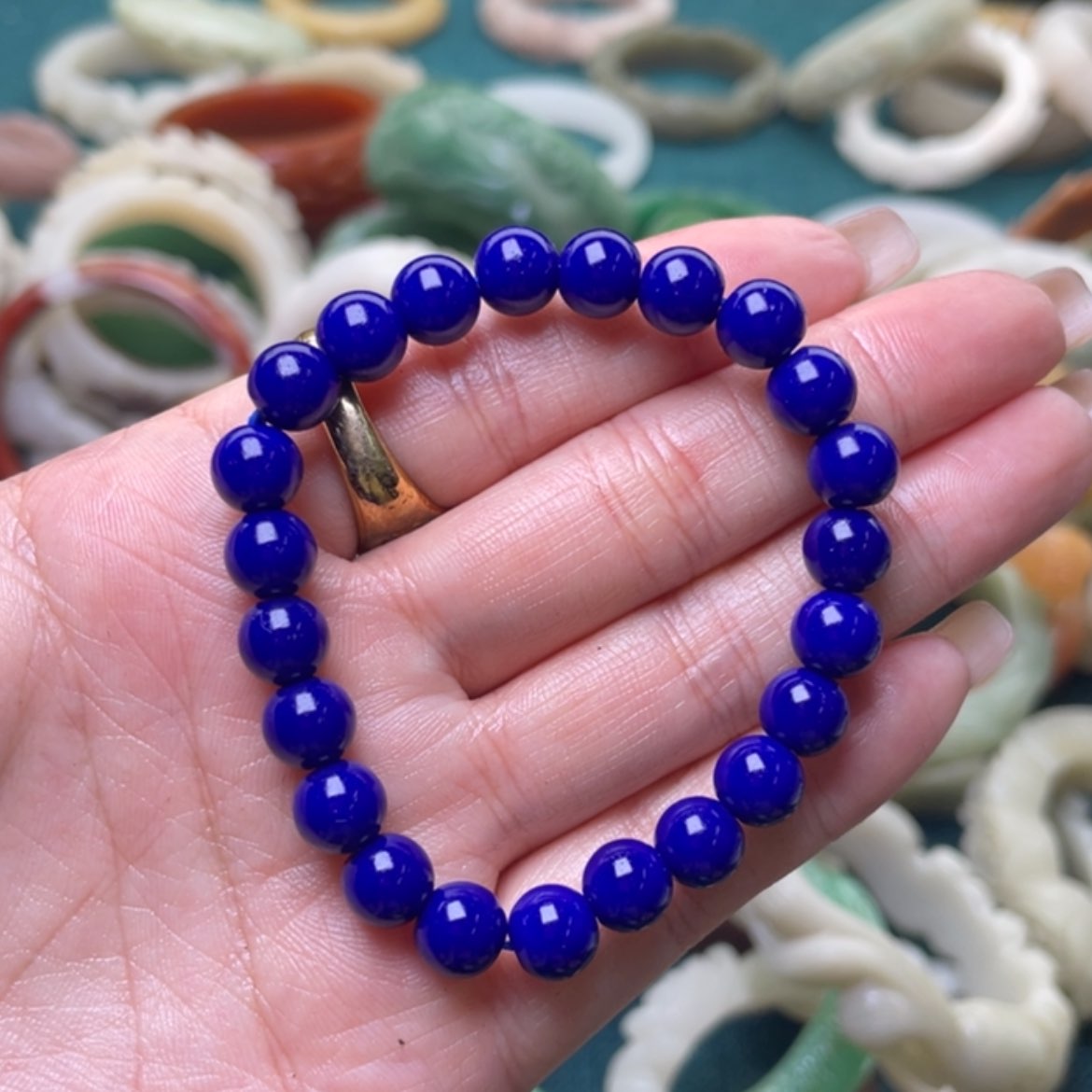 【闪购商品】石英质玉手镯（圆镯）未镶嵌