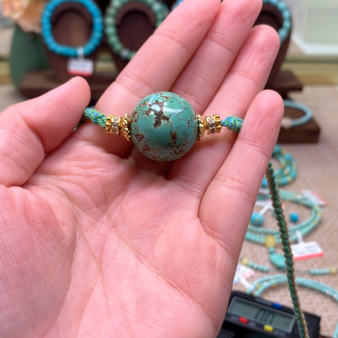 绿松石未镶嵌配饰