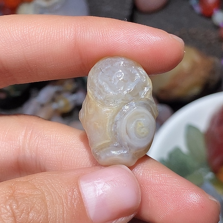 玛瑙/玉髓珠宝半成品未镶嵌搏**憾