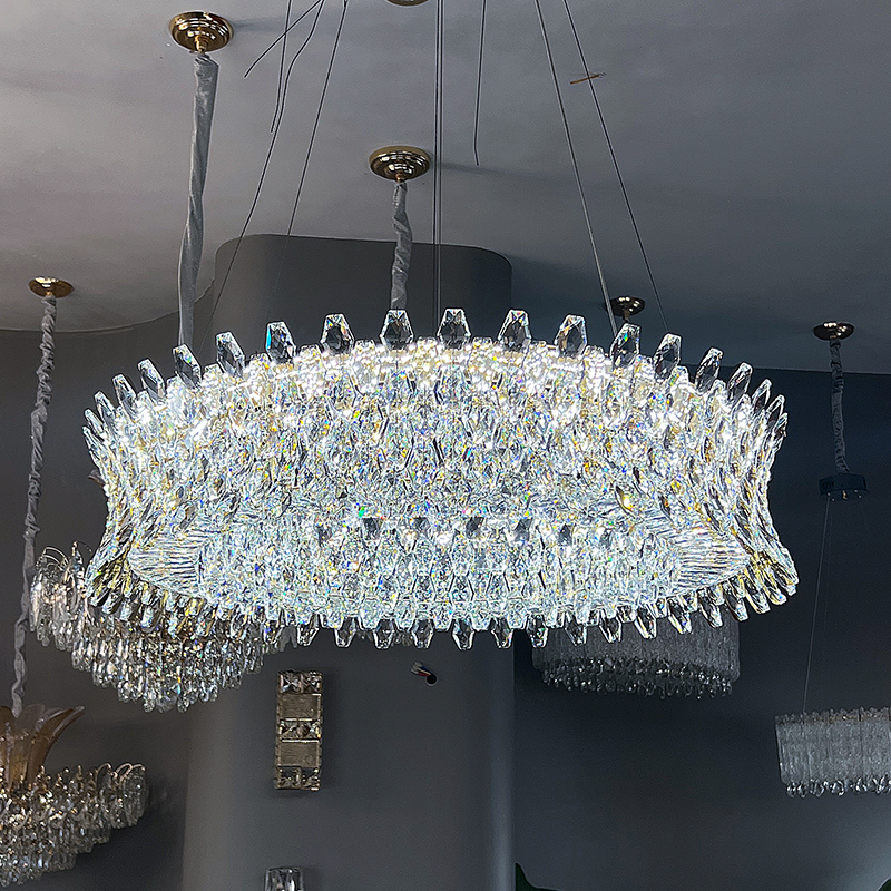 2025年新款现代轻奢大气个性客厅餐厅卧室高档新款水晶吊灯