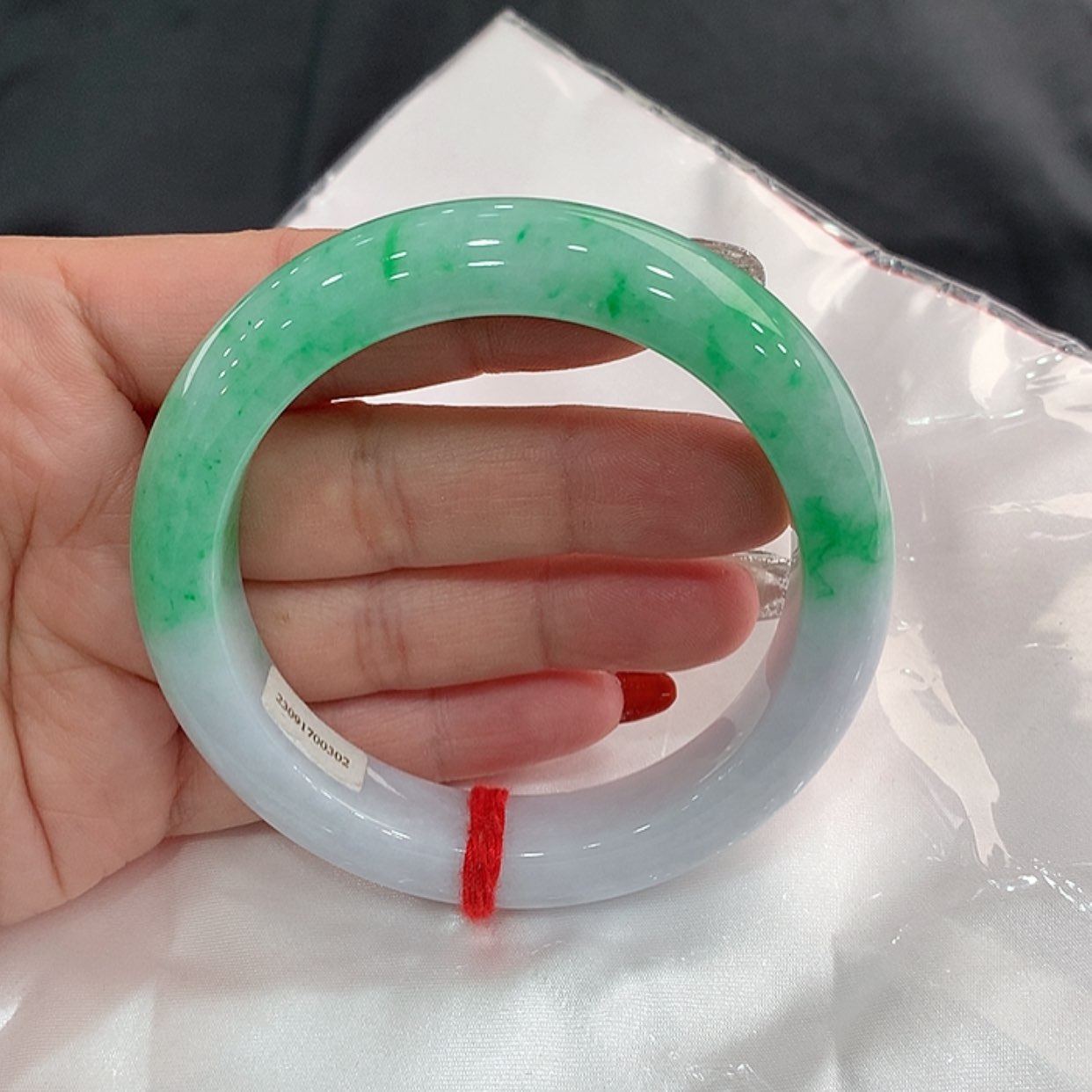 【闪购商品】翡翠手镯未镶嵌59，58/59