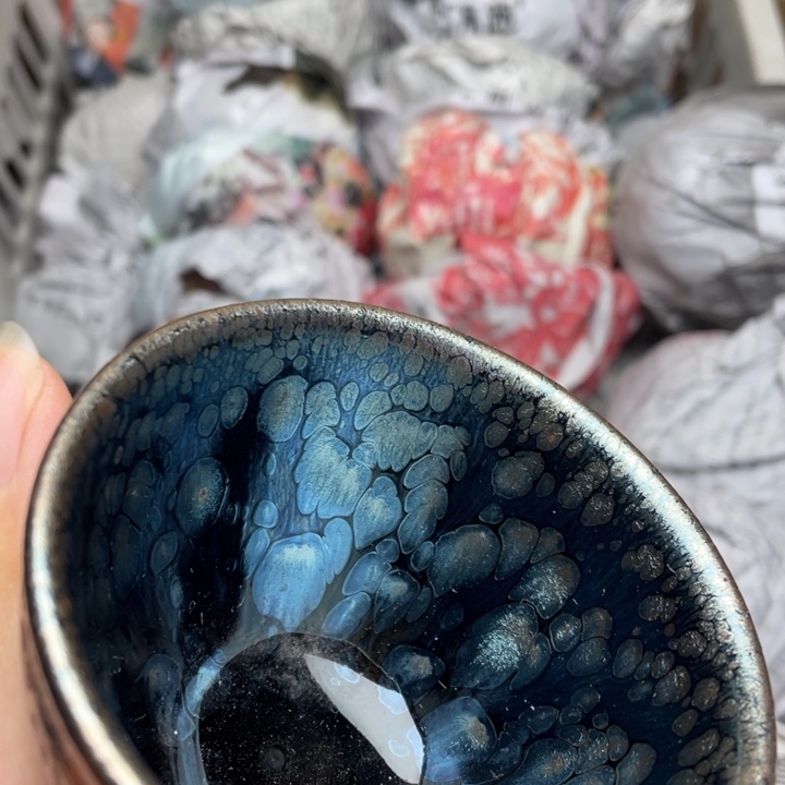 茶盏建窑建盏主人杯 微瑕