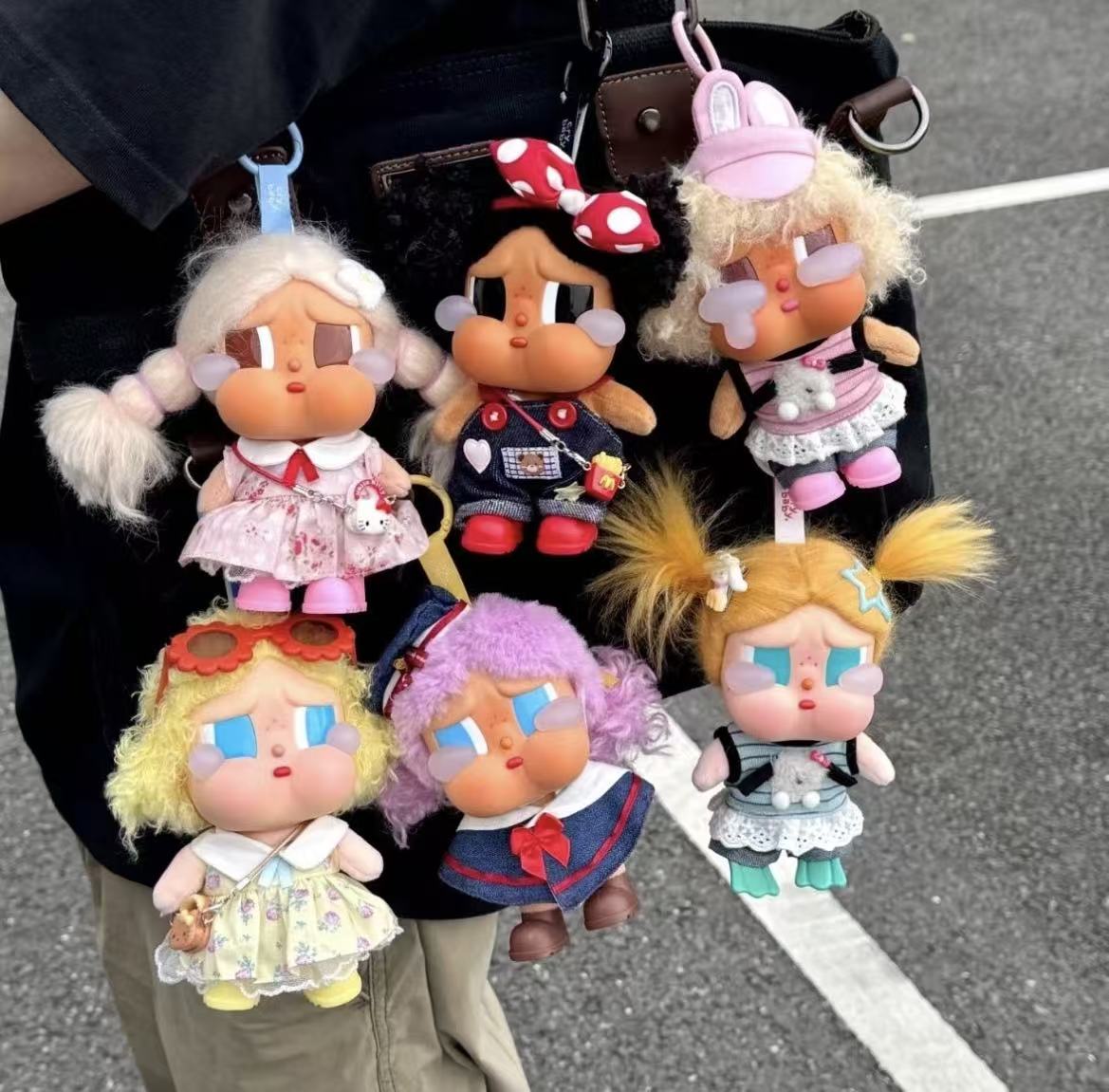 【拍下默认代拆】哭娃度假系列搪胶潮玩盲盒送女友礼物生日礼物