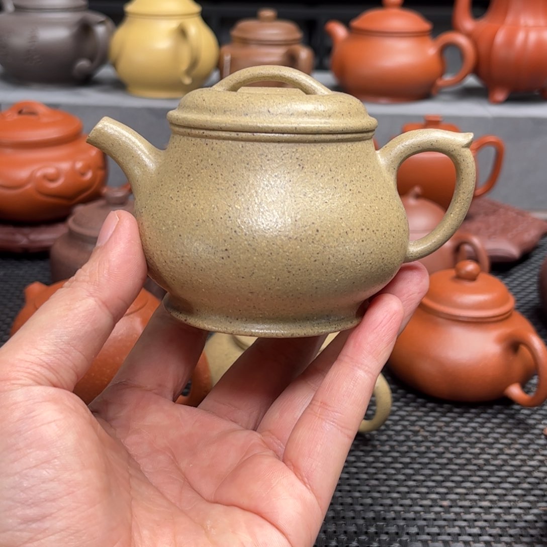 紫砂茶壶紫砂艺术茶具套装芝麻段