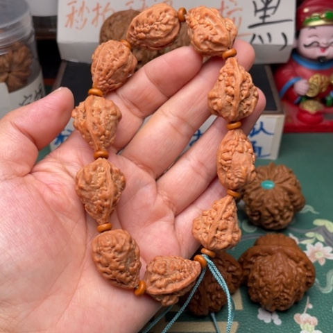 【闪购商品】手串文玩核桃麒麟脚手串