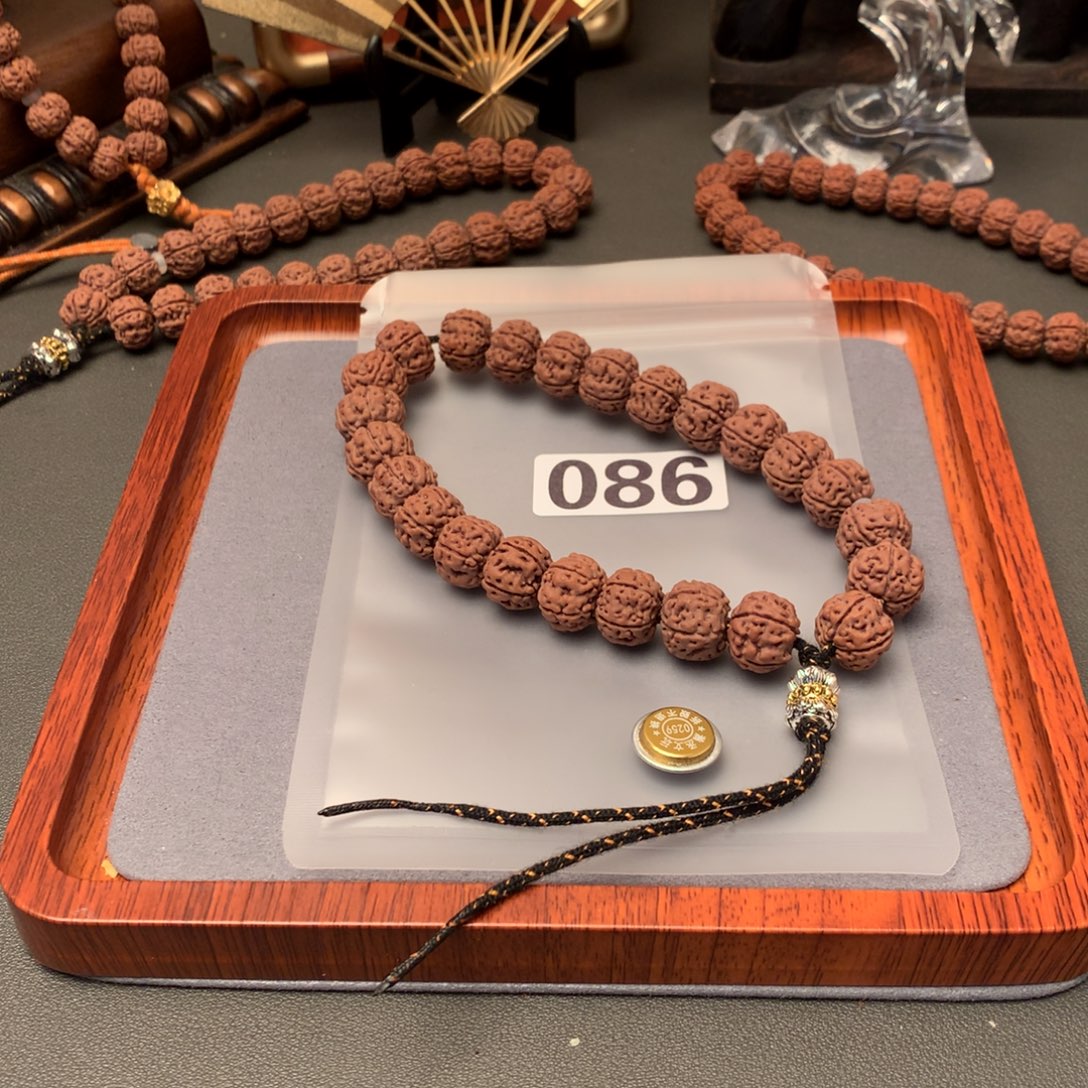 三***雕金刚菩提手串毕业级老树王