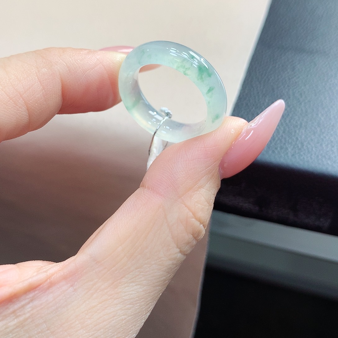 未镶嵌戒指翡翠17号