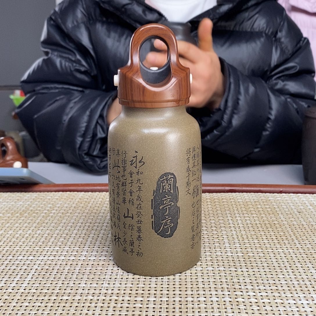 紫砂茶杯宜兴紫砂保温杯