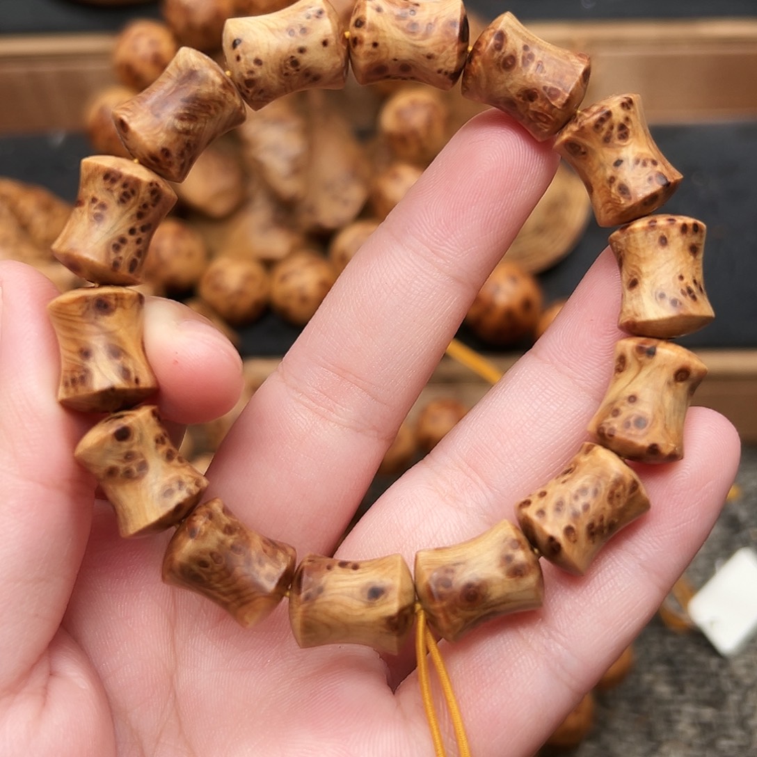 柏木（崖柏）手串/手链太行单面竹节1511