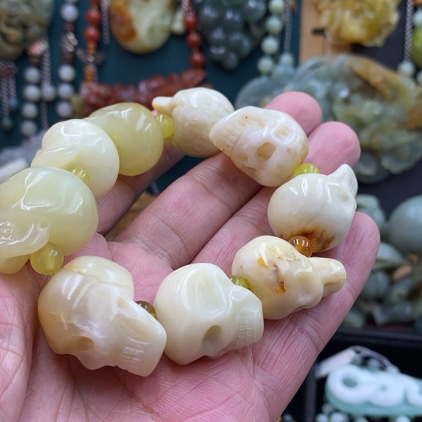 【闪购商品】未镶嵌岫玉手链