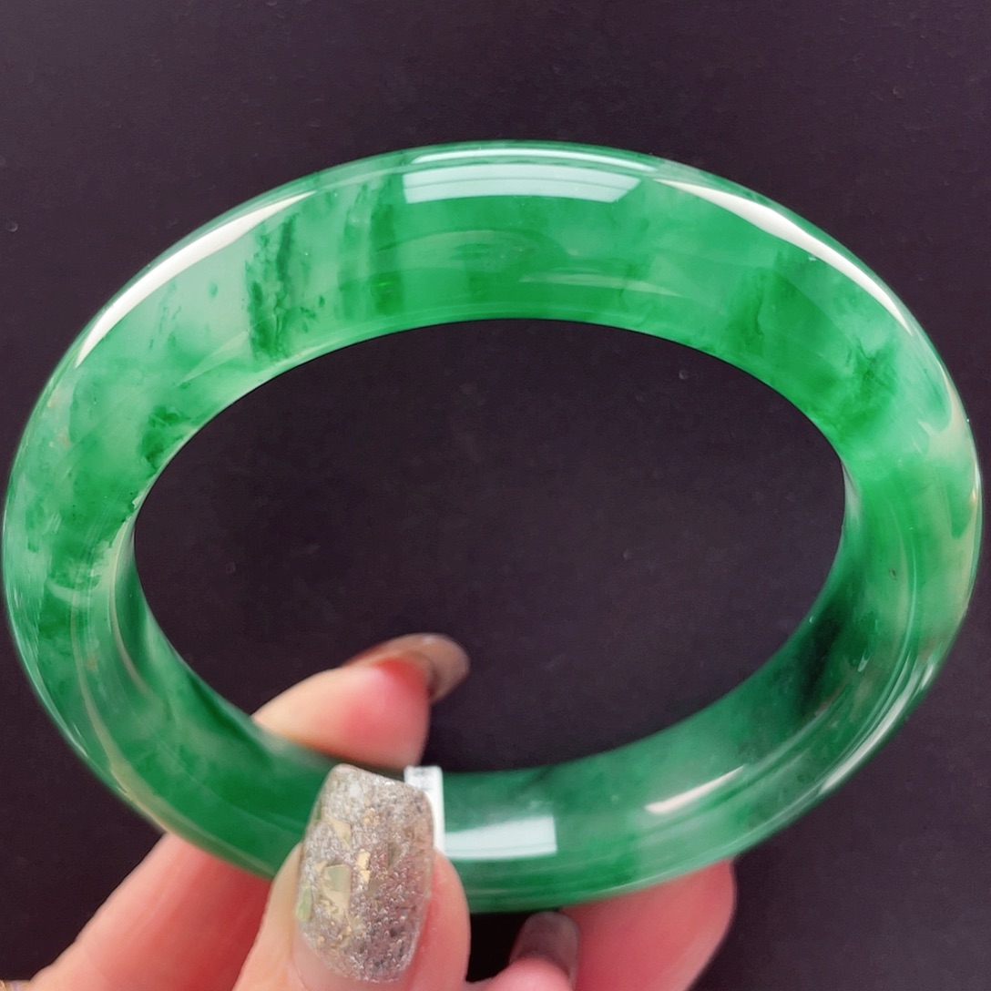 石英质玉未镶嵌手镯57-58