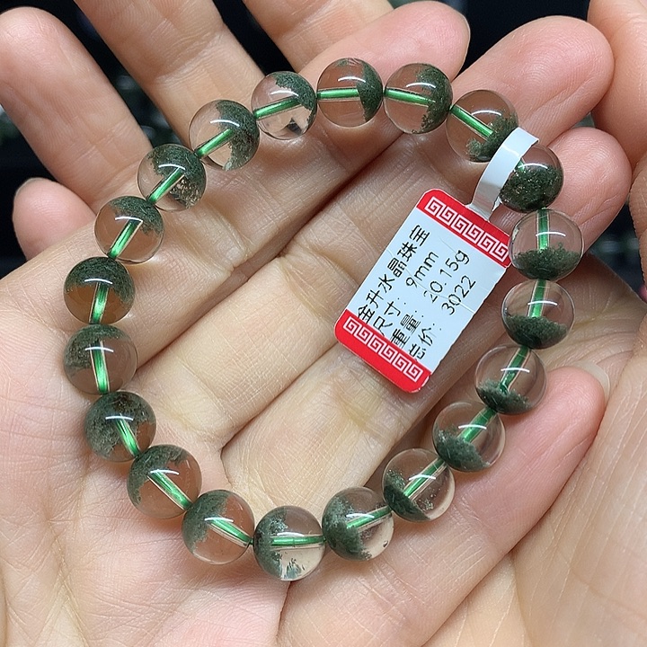 水晶手串未镶嵌天然水晶