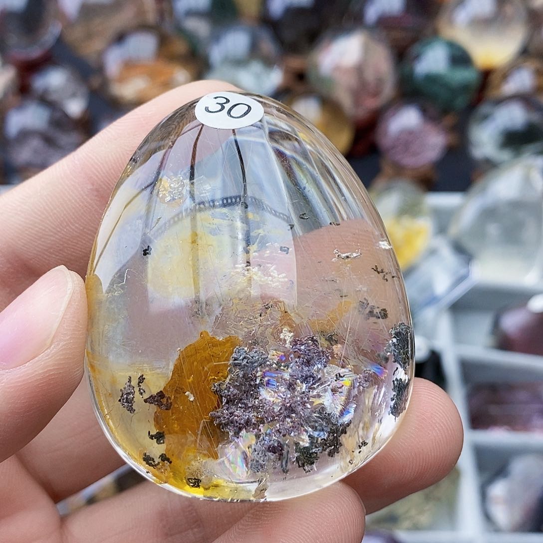 水晶珠宝半成品未镶嵌大*君