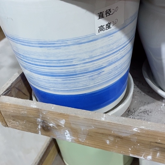 多肉绿植陶瓷花盆，有孔