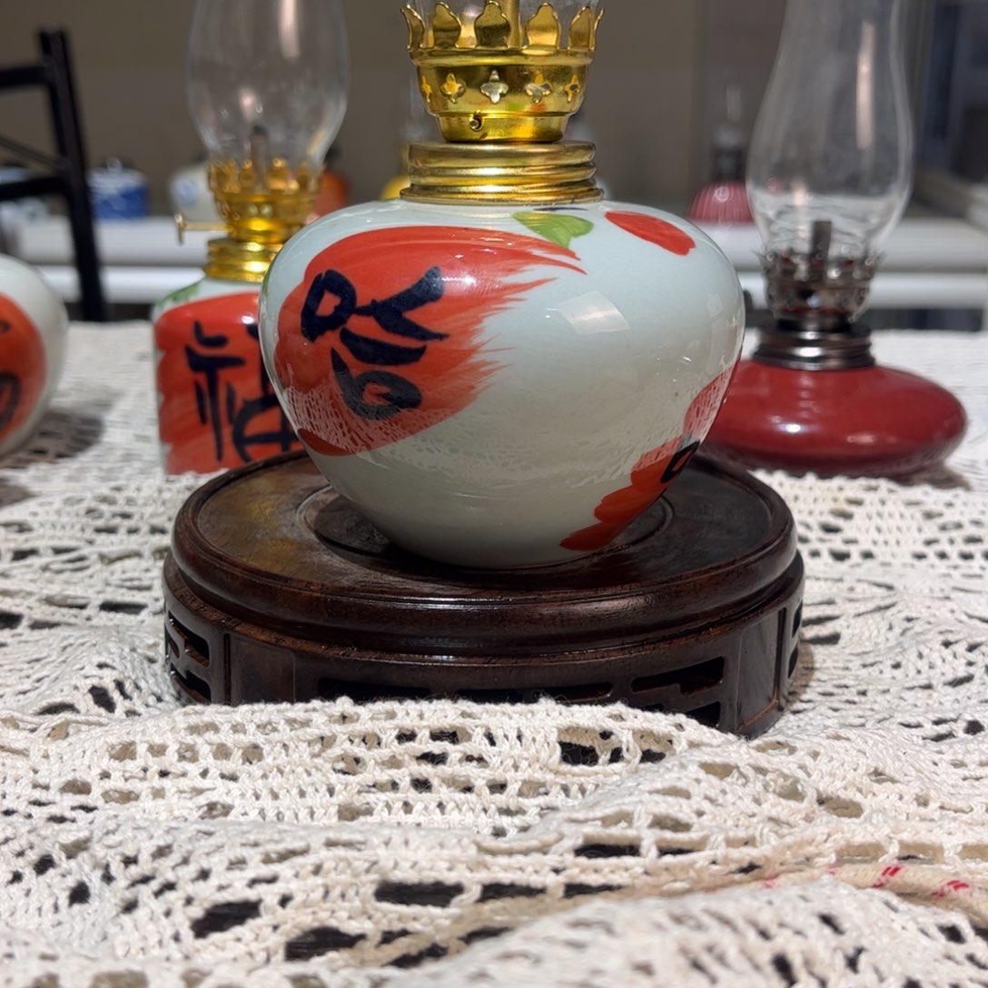 摆件景德镇陶瓷香薰灯