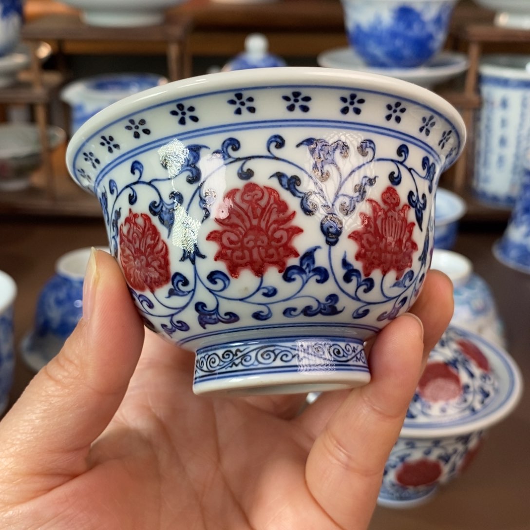 景德镇陶瓷手工手绘